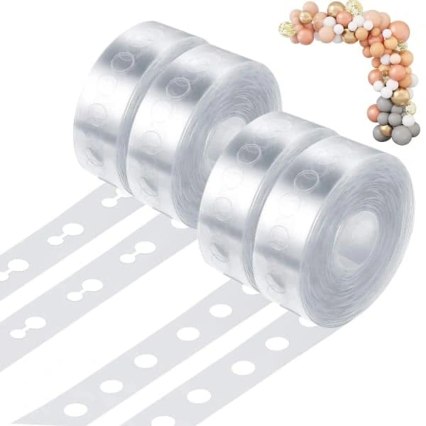 4 ruller 5 meter remse kit ballongbue dekorasjon