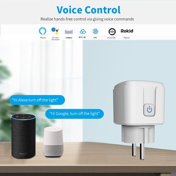 Smart Plug Wifi fjernstrømafbryder 4-pak 16A