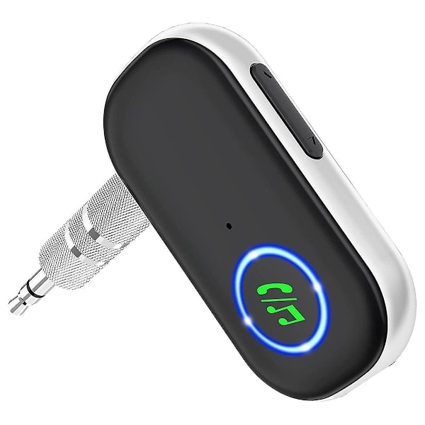 [QD] Bluetooth 5.0 Bilmottagare Aktiv Brusreducering Bluetooth Aux Adapter för Bil Hem Trådlös
