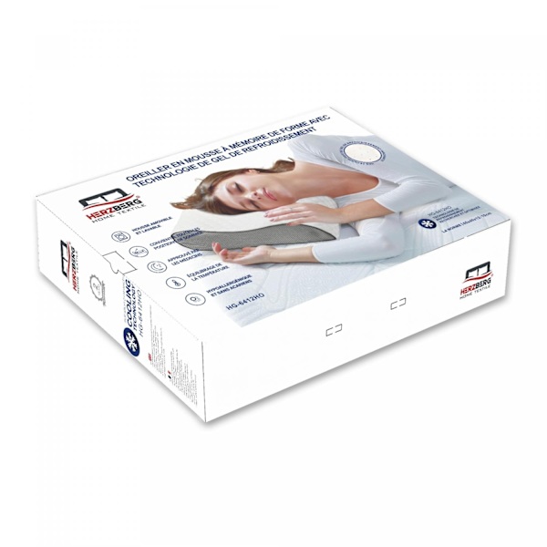 Memory Foam Kudde Nackstöd - 60x40 cm