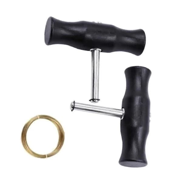 Bil Vindusrute Montering og Demontering Glass Skjæretråd + Håndtak Kit Handle 3-trådet