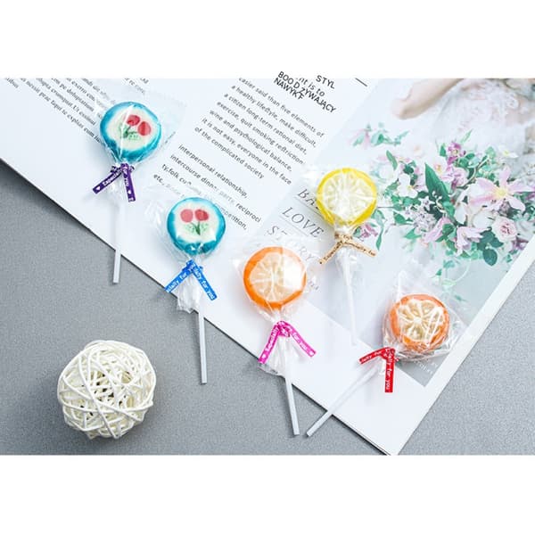 Snöre Kraftpapper Förpackning Bageri Presentpåse Inpacknings Snöre Lollipop Snöre Mun