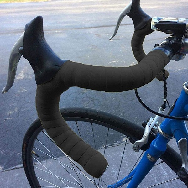 2x Styrbånd til Cykel - Sort