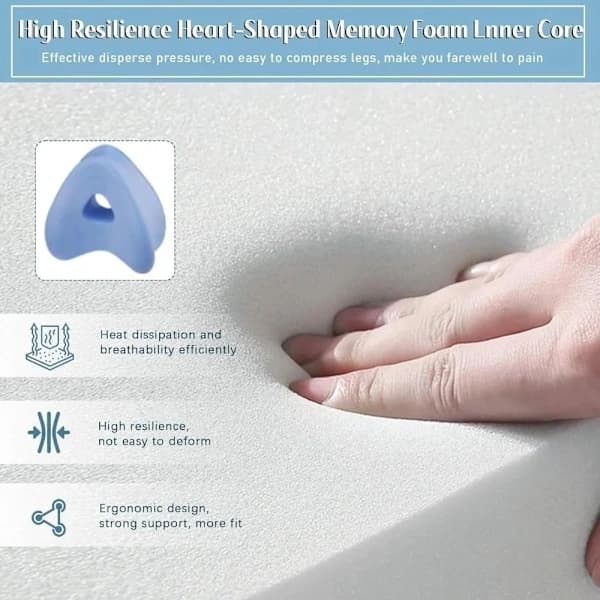 Memory Foam Knä Kudde – Ergonomisk Knä Kudde 250