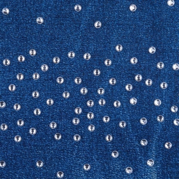 \"QD\" 2000 stycken Hot Fix Glas Strass - Kristallpärlor (Klar)