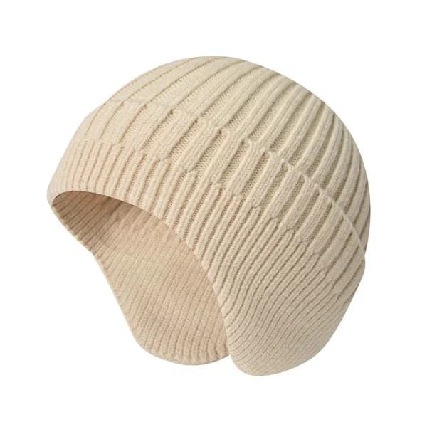 QD-Vinterhue Varm beanie BEIGE BEIGE Beige Beige