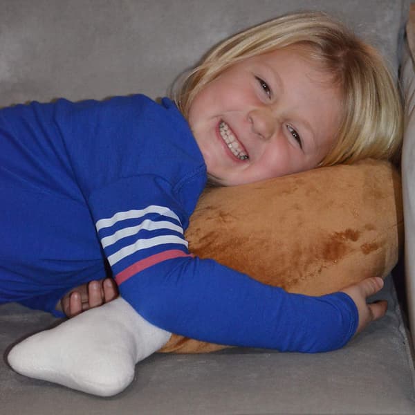 Kyllinge Ben Pude Plysset Fluffy Kyllingelår Pude Blød Stu