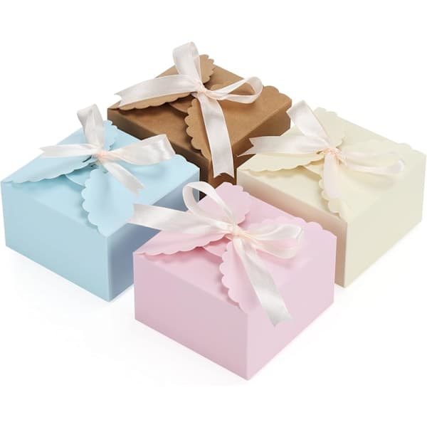 20-pack presentaskar med lock - 10x10x6cm/3.94x3.94x2.36\"