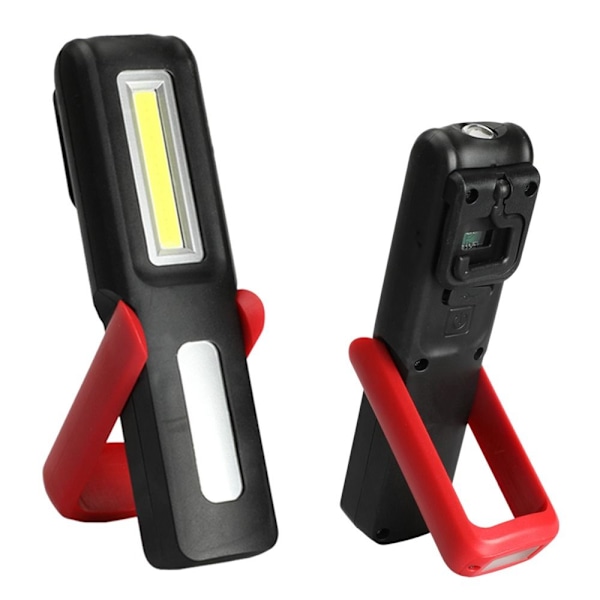 Magnetisk LED-lommelygte RØD - spot salg Red