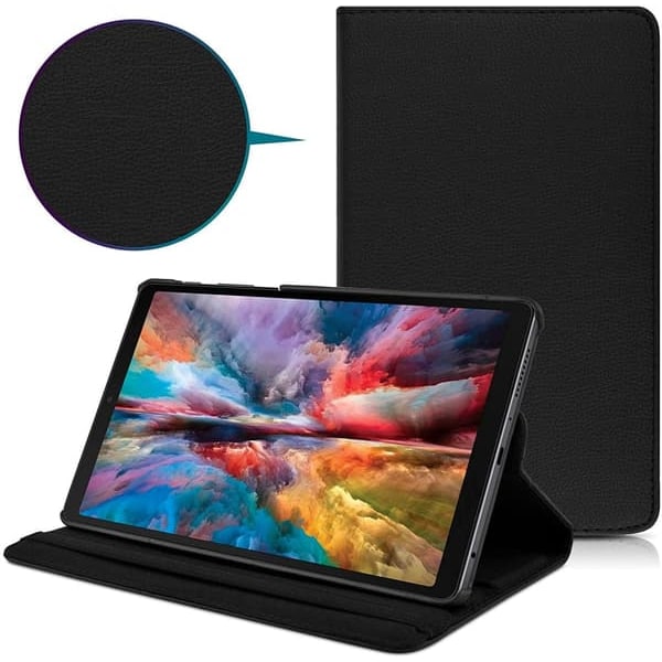 Samsung Galaxy Tab A7 Lite T220/T225 deksel/stativ Svart_qq