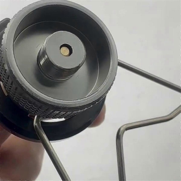 Kassettgasbehållare Adapter med Fäste, Gasdunk Konverteringsadapter