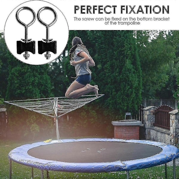 QD-10 st Trampolinskruvar, trampolintillbehör, skruvar