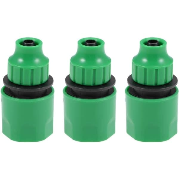 QU/3-delad snabbkopplingsslangadapter 8 mm ID-slang
