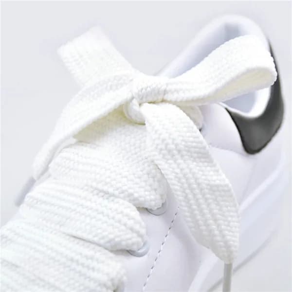 QD-3 Farger 1,5 cm Brede Skoledninger Unisex Polyester Skoledninger Dobbel hvit null