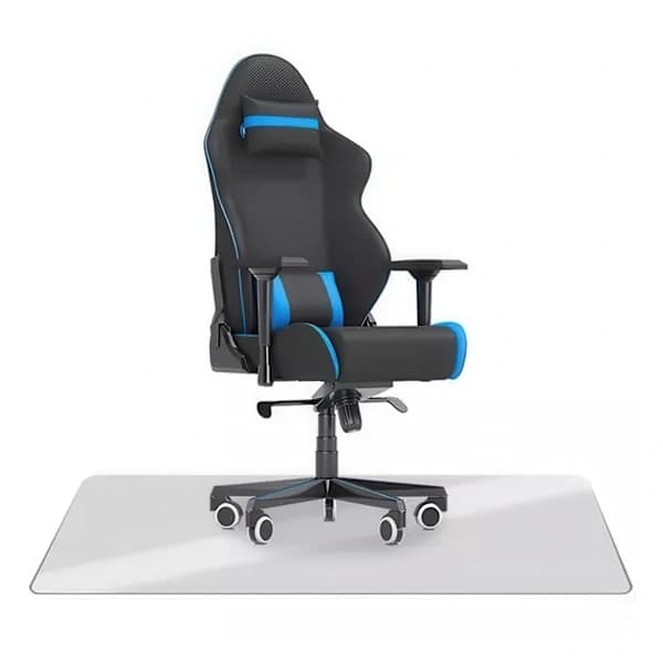 Golvskyddsmatta för Stol / Stolsmatta - 90x130cm Transparent