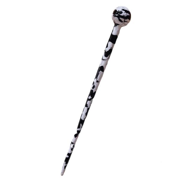 Smuk Hårnål - Sort og Hvid - 18,6 cm