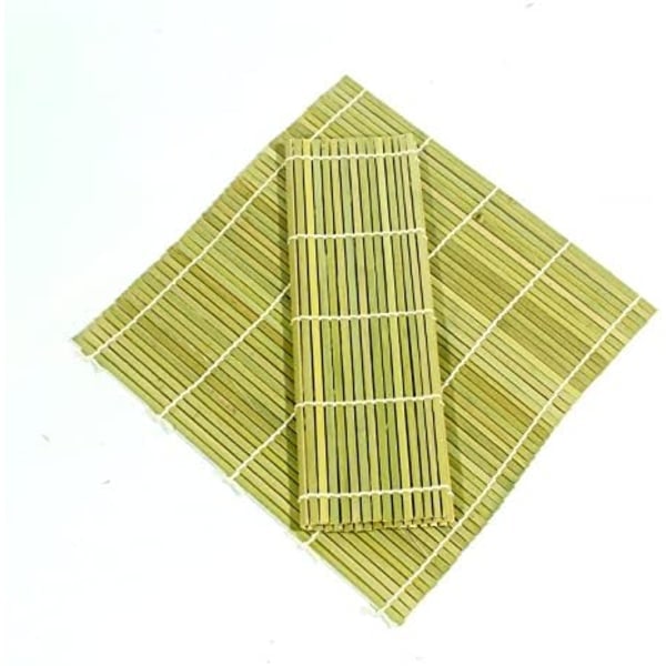 [QD] 2 kpl bambu sushimatto sushirullan bambu sushin valmistusmatto 9,5 tuuman neliö