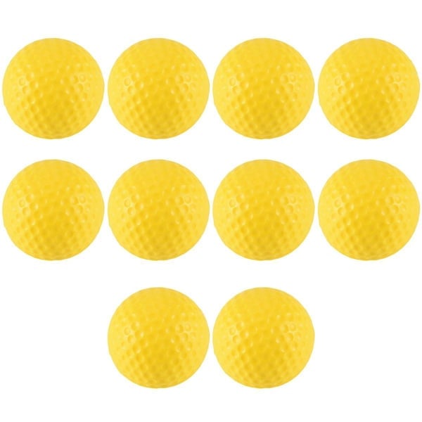 10 st golfbollar för träning, mjuka och säkra