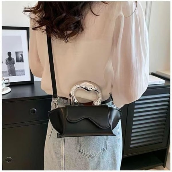 [QD] Tote taske til kvinder Dupes Mini læder Tote Bag Lille personlig Crossbody Håndtasker