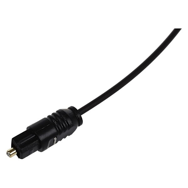 3 FT 1.1M Digital Fiberoptisk Audio Toslink SPDIF MD DVD Kabel Ledning Plug