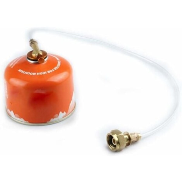 QU/Ulisem Propan Adapter Slange Konverter Udskiftningsslange Tilsluttes Propanflaske Adapter til Udendørs Camping Gasblus