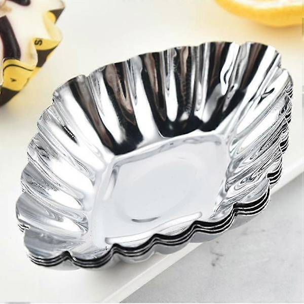 20 stk Kakestempler Bakeformer Paiformer Eggepaiformer Rustfritt Stål Pudding Minipaiformer