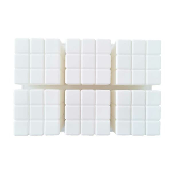 Silikon Lysform Stearinlys DIY 6 stk. Kuber Rubiks