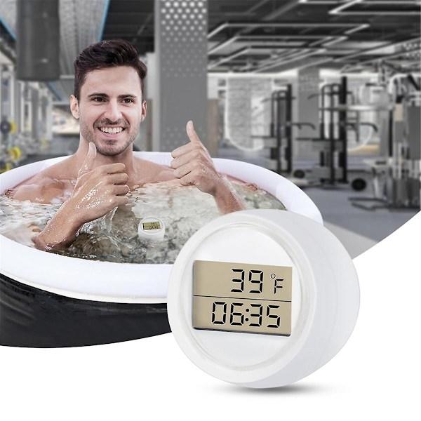 Isbads Termometer Timer, Flydende Termometer til Isbad, Vandtæt IP67, Koldt Dyp Termometer & Timer