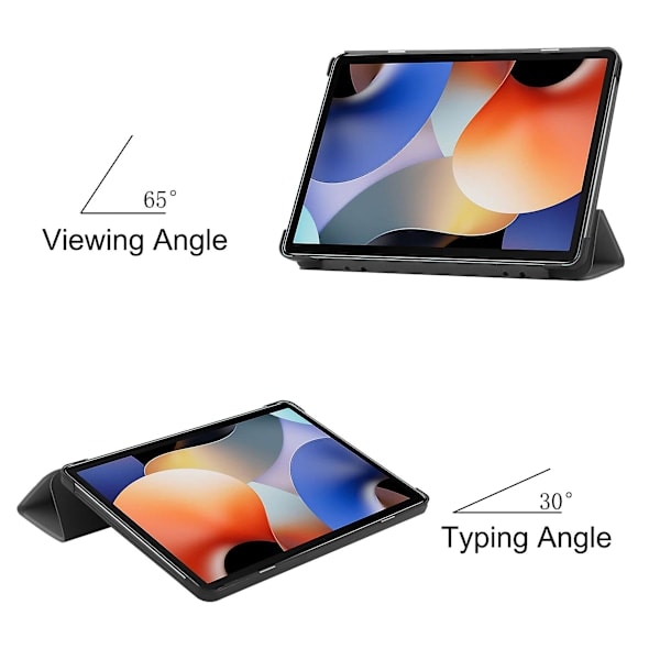 \"QD\" Beskyttende Nettbrettetui Kompatibelt Med Blackview Oscal Pad 10 10.1 Tommer