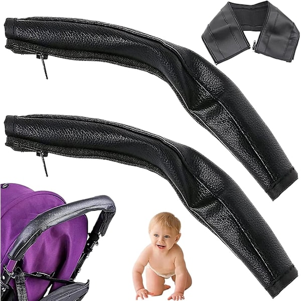 QD-2 stycken universella barnvagnshandtagsskydd