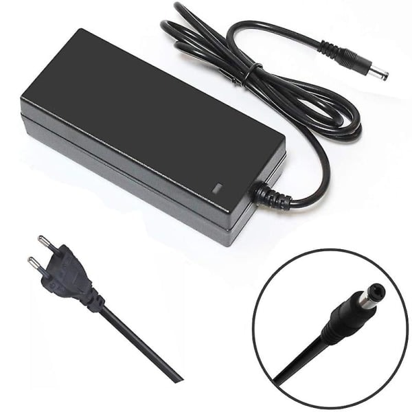 QD-36V 2A Batteriladdare Utgång 42V 2A Laddare Ingång 100-240 Vac Litium Li-ion Li-poly laddare För 10-serie 36V elcykel EU Svart