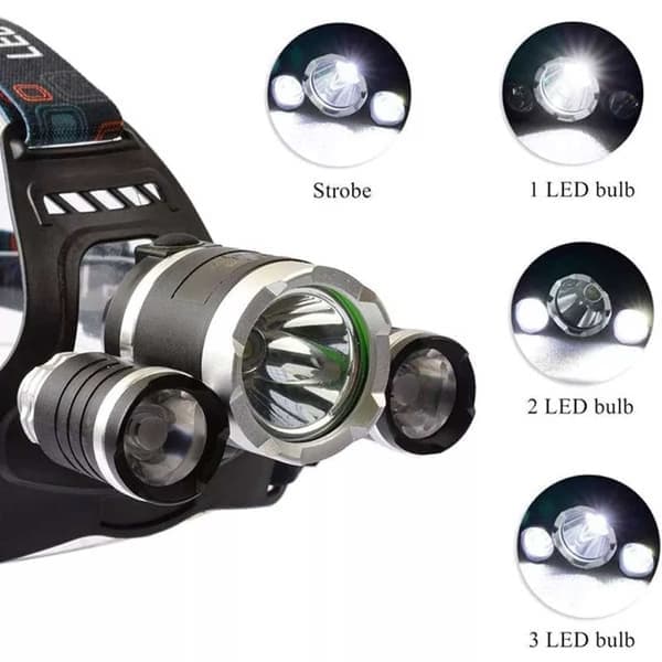 Genopladelig 30W LED pandelampe