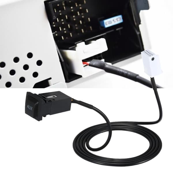 Bil Aux-kabeladapter med brytare - för RCD510 RNS315 RNS510 RCD310