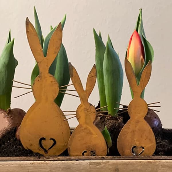 Easter Bunny Ornament Lawn Garden Decoration Easter Craft