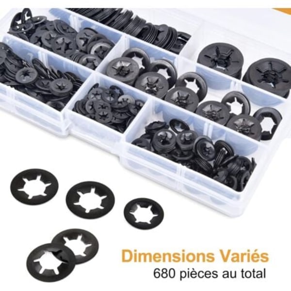 #QD# Starlock Plattbrickor Kit 680 ST M3 M4 M5 M6 M8 M10 M12