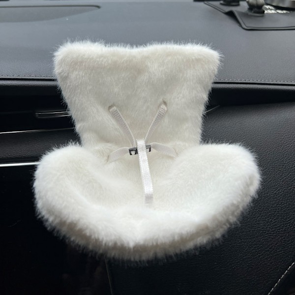 /QU/labubu säten, labubu tyg ornament Bil luftutsläpp tillbehör bil dockor säte 12