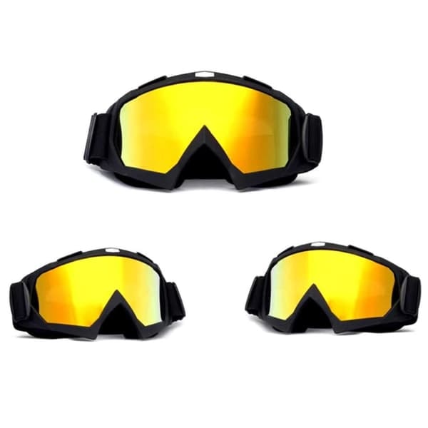 Skibriller Guld Spejlglas Mat Sort_qq