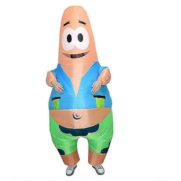 \"QD\" Høj Kvalitet Maskot Tegneserie Menneskelig Karakter Stjerne Kostume Patrick Havdyr Oppustelig Kostume Til Voksen
