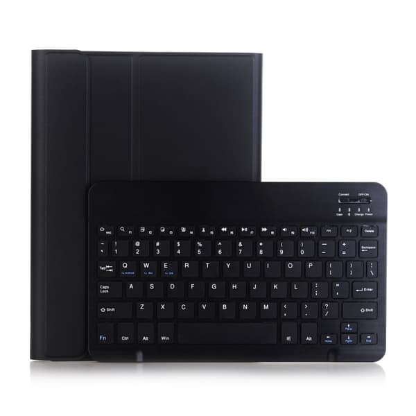 \"QD\" Näppäimistö ja kotelo iPad 10.2 - Musta
