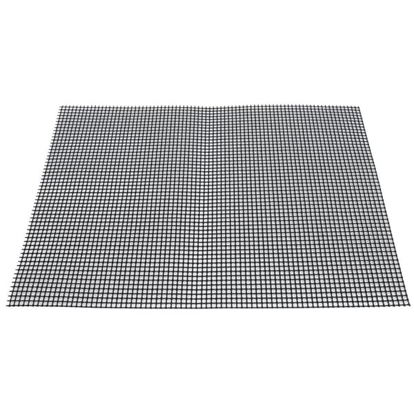 Fødevaregodkendt Non-Stick Grillmåtte Multifunktionel Grillmåtte Til Udendørs Grill (Sort 30x40cm)