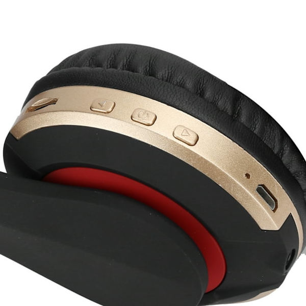 Bluetooth-hörlurar Spelhörlurar Vikbara Bluetooth-hörlurar för dator