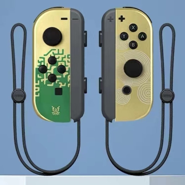 Yhteensopiva NS-kytkimen vasen/oikea kahva joycon-kahva kytkin bluetooth-kahva_qp Kingdom Tears Gold