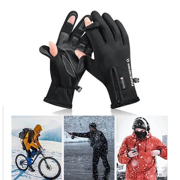 Vinterhandsker fiskehandsker L L