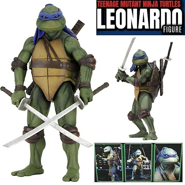 Ninja Turtles 1990 Elokuva 7 Neca Tmnt Teini-ikäiset Liikuteltavat Lelu Mutantti Toimintahahmo_qudddd Donatello