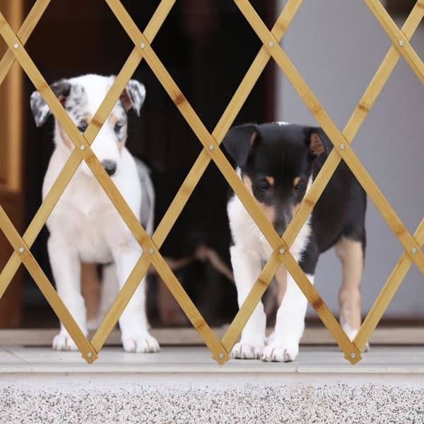 Rullehundegitter i bambus