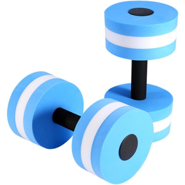 QD-Vattenhantlar Set, 2 st Vattenhantlar Poolmotstånd Vattenfitnessutrustning Skumhantel Vattengymnastik Fitnessutrustning