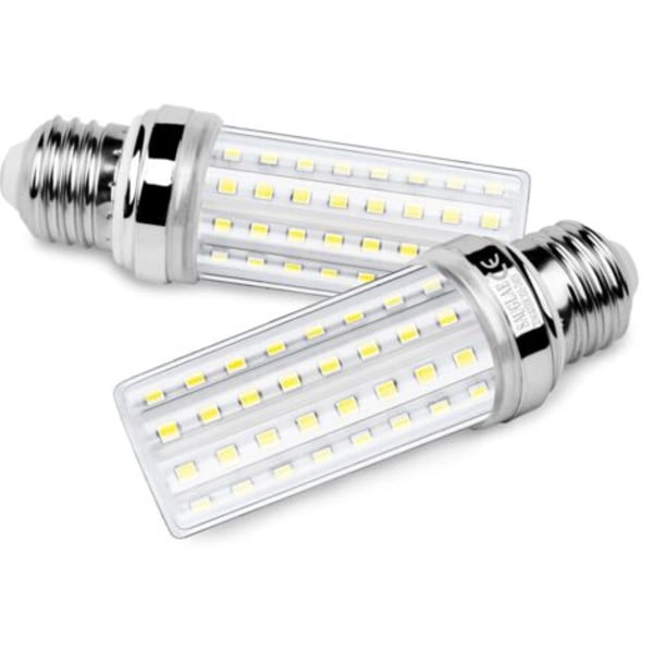 #QD# 3-pak 20W LED majslamper, svarende til 150W glødepære, 2300LM, 4000K neutral hvid, E27 Edison skruelamper