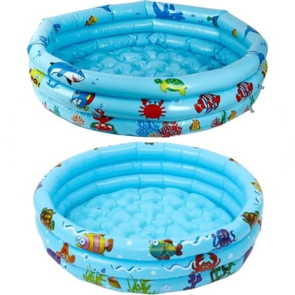 Oppustelig Pool / Badebassin til Børn - 80x30cm_QQ