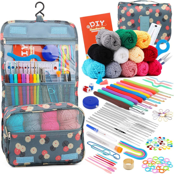 Unleash Your Creativity with a Comprehensive Crochet Kit, Learn a New Skill with Ease