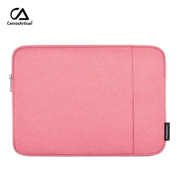 Computertaske computer sleeve / etui til laptop bærbar computer pink 14 tommer 14\"